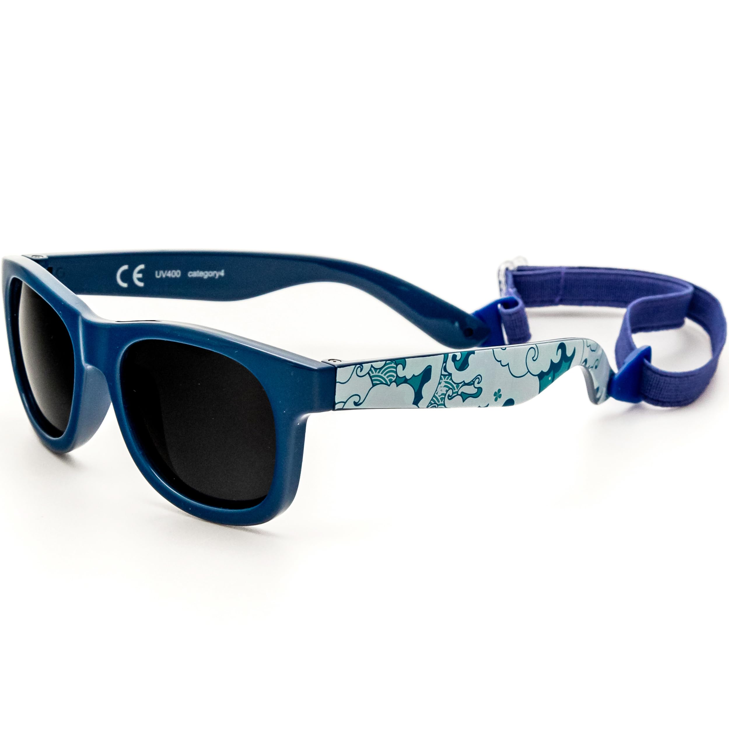 Kiddus Polarisierte Sonnenbrille Baby Mädchen & Baby Jungen, Kinder 8-24 Monate, 100% UV-Schutz, Flexible Rahmen, Reisezubehör