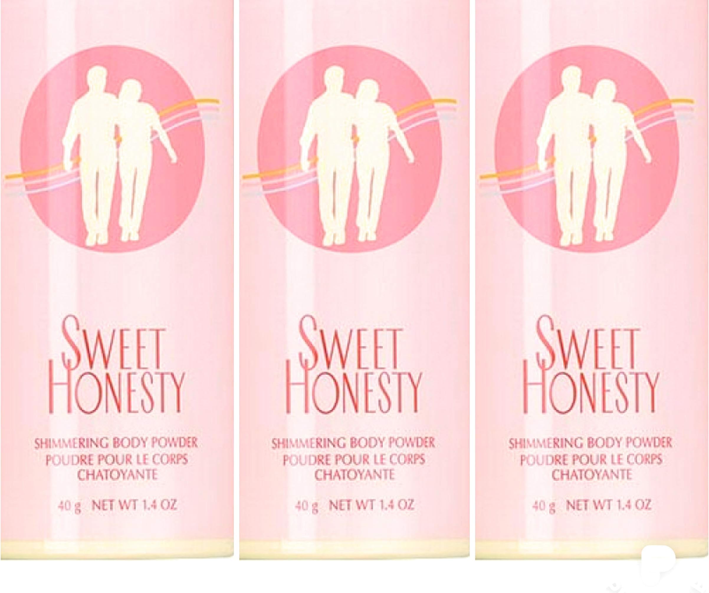 Lot of 3 Avon SWEET HONESTY shimmering body powder talc 1.4 oz Each Brand New Fresh sold by The Glam Shop