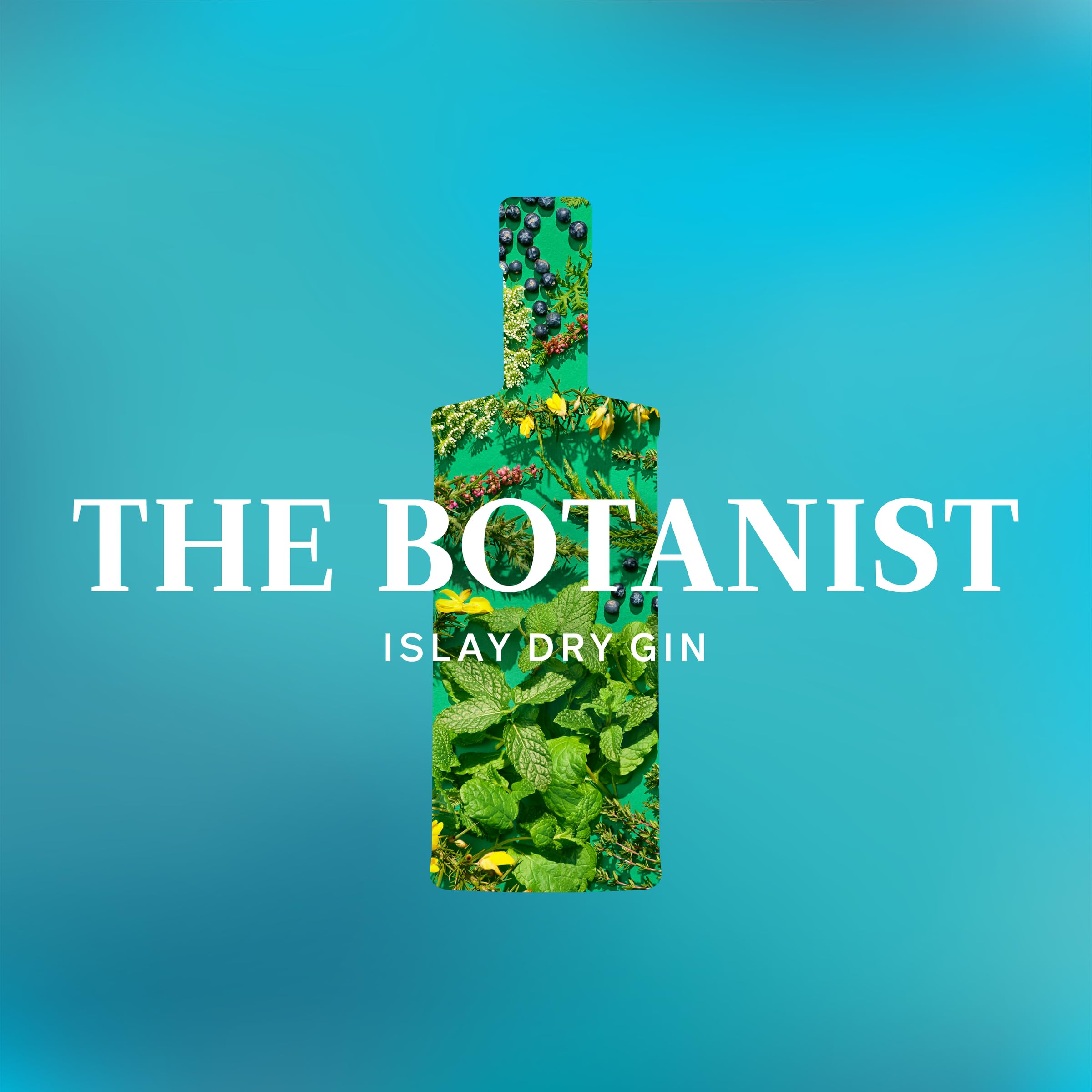 THE BOTANIST - Ginebra, Islay Dry Gin 22, 46% Volumen de Alcohol, 70 cl