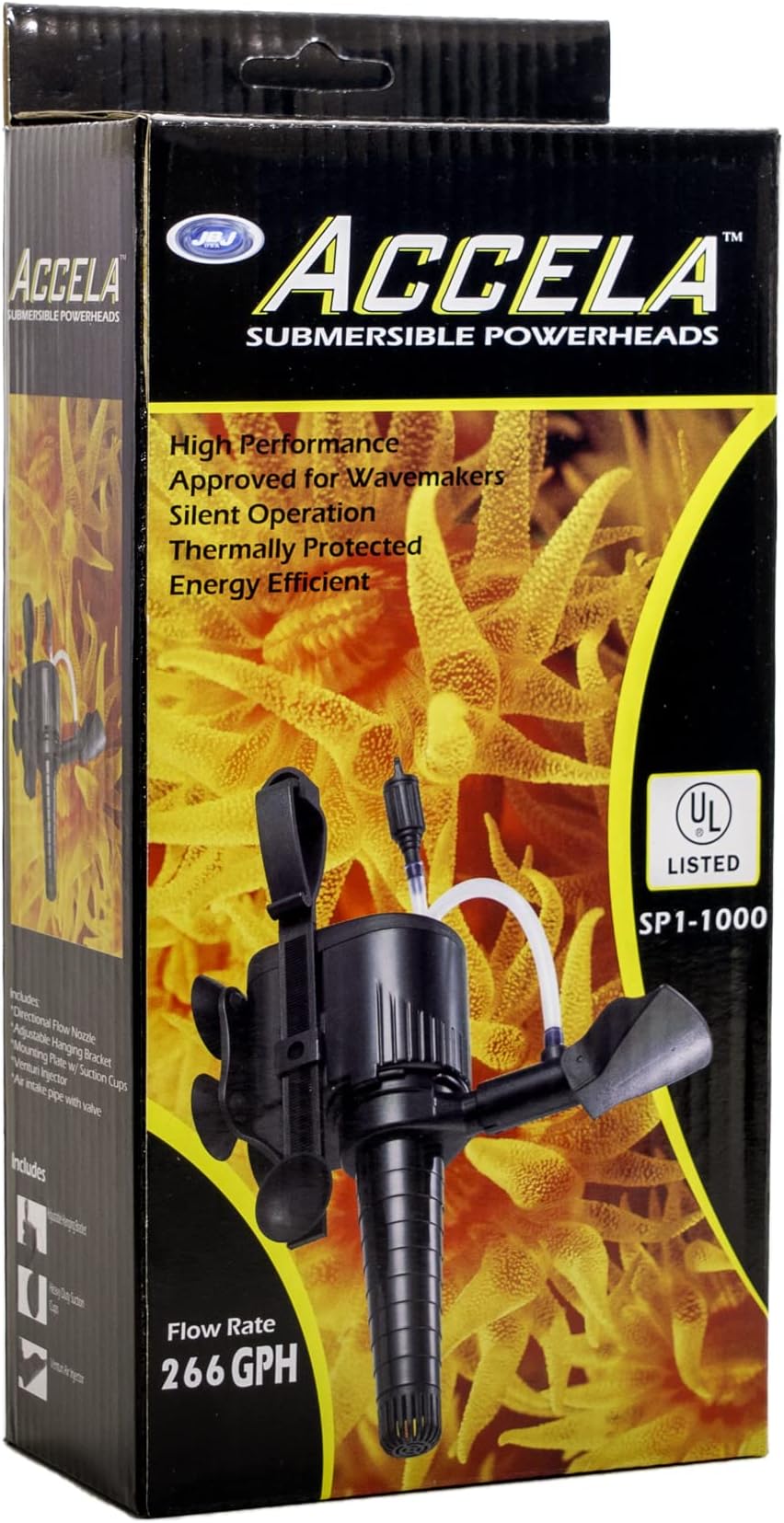 JBJ Accela Water Pump for Aquarium, 266GPH