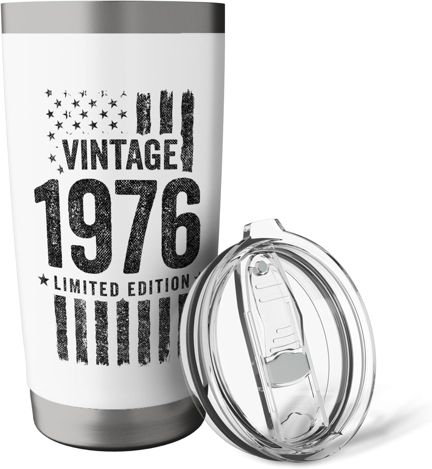 1976 Birthday - Born in 1976 - Limited Edition Vintage 1976 Stainless Steel Insulated Tumbler image 5