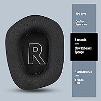 Vista 7 de Almohadillas de repuesto de tela para auriculares Logitech G733 para juegos, también se ajustan a auriculares inalámbricos Logitech G335, accesorios