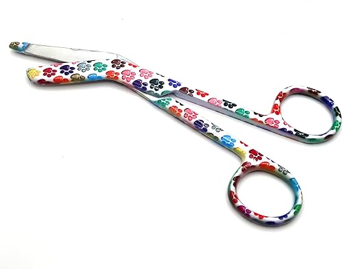 Miniatura 3 de Lister Tijeras de vendaje de 5.5 pulgadas, hechas de acero inoxidable de alta calidad, regalo ideal para enfermeras, estudiantes de medicina,