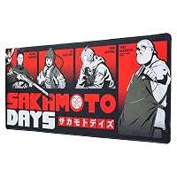 Grupo Erik Tappetino Mouse XXL Sakamoto Days - Tappetino Scrivania Gaming PC
