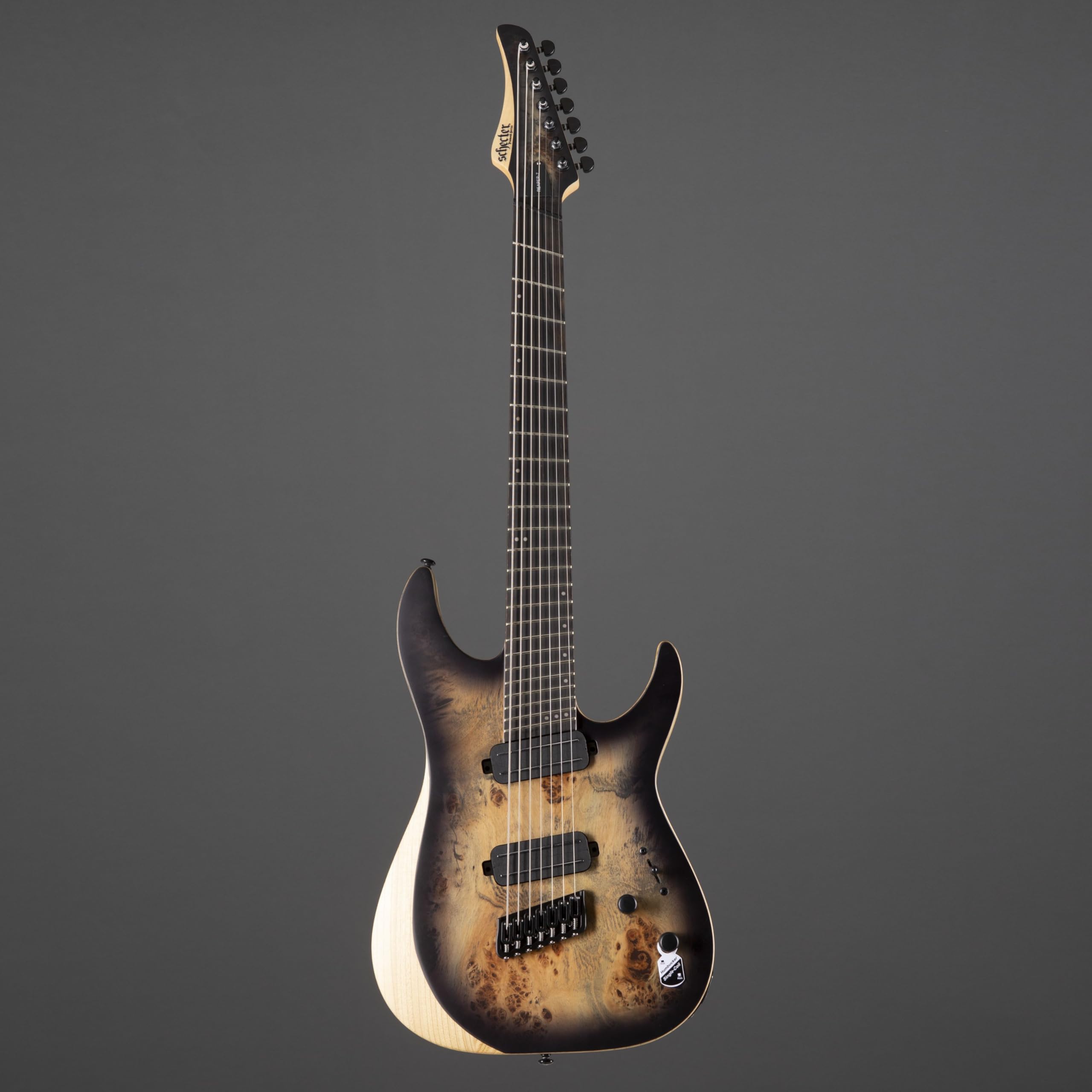 Amazon.com: Schecter Reaper-7 Multiscale - Satin Charcoal Burst
