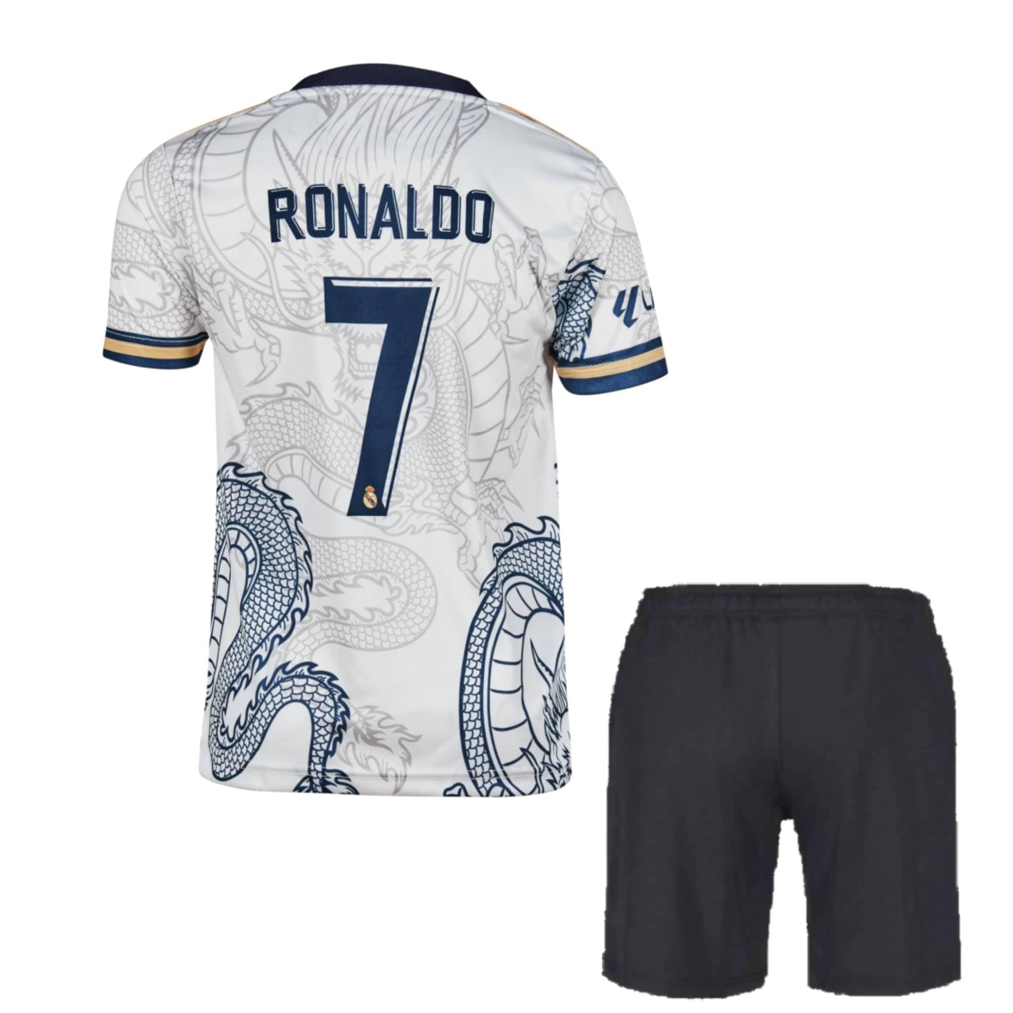 RJMRonaldo 7 Jersey with Shorts for (Men,Kids,Boys)