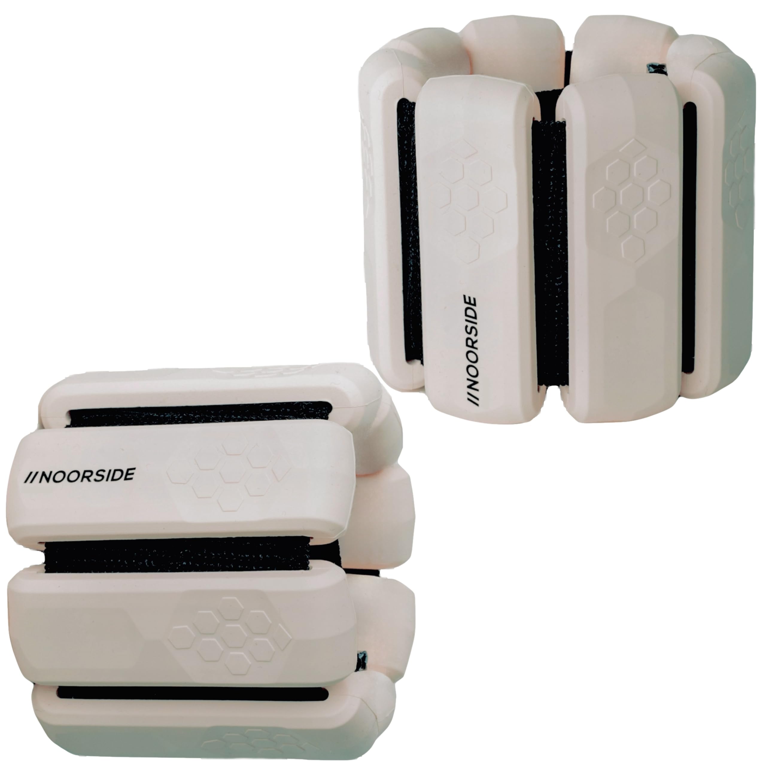 NOORSIDE Ankle weights and Adujstable Wrist Weights for Women and Men | 1.1 lb each (2.2 lbs per set) | One Size Fits All | Perfect For Walking,