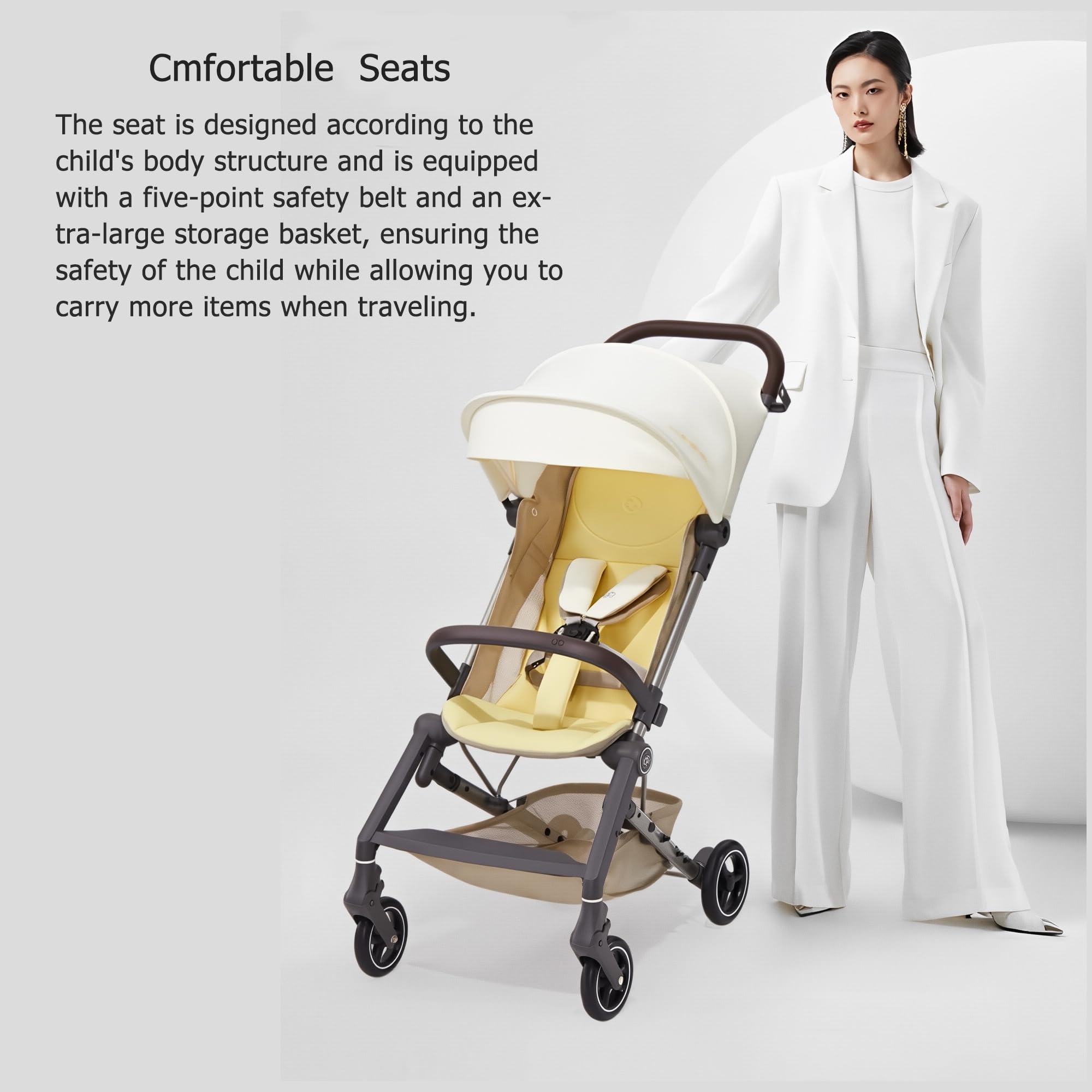 gb FLAM Plus Lightweight Easy Fold Compact ToddlerStroller and