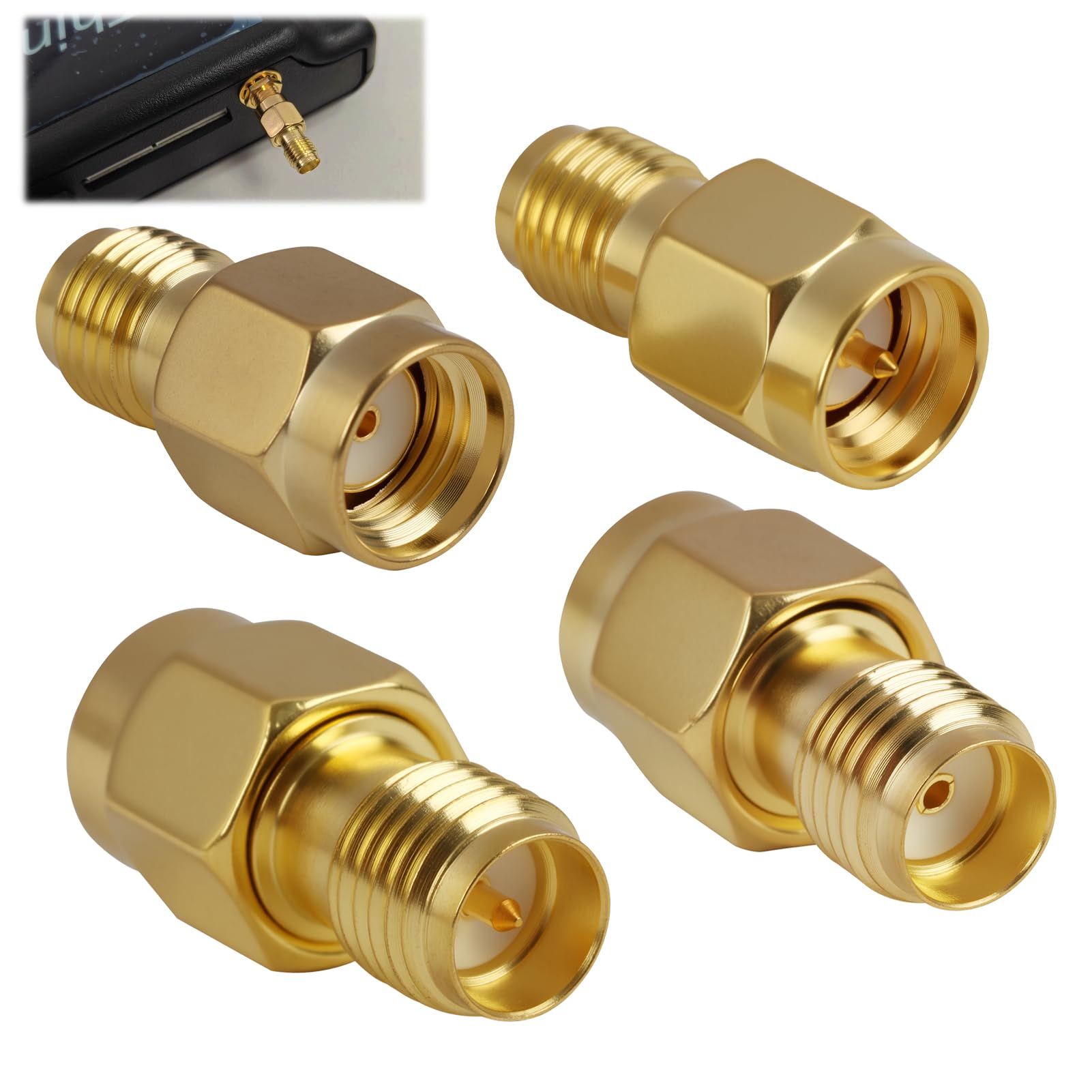 Convertitore Per Strumentazione Rf Adattatore RF Da SMB Femmina A SMA Femmina - Adattatore Diritto, Disponibilità USA, Spedizione Veloce Dma Card - Foto 7