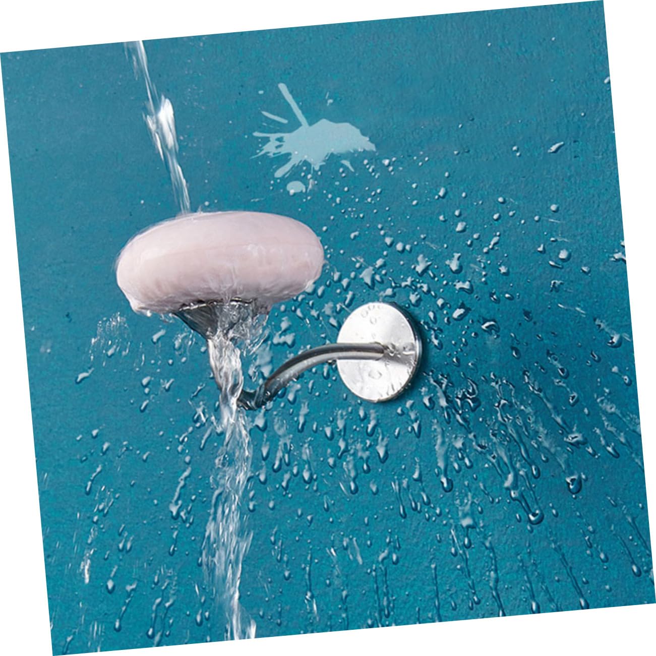 IMIKEYA 3 Pezzi Supporto per sapone magnetico Stand di sapone Accessori da bagno Soap Bar autodrenante Portasapone da parete magnetico portasapone autodrenante portasapone doccia magnete
