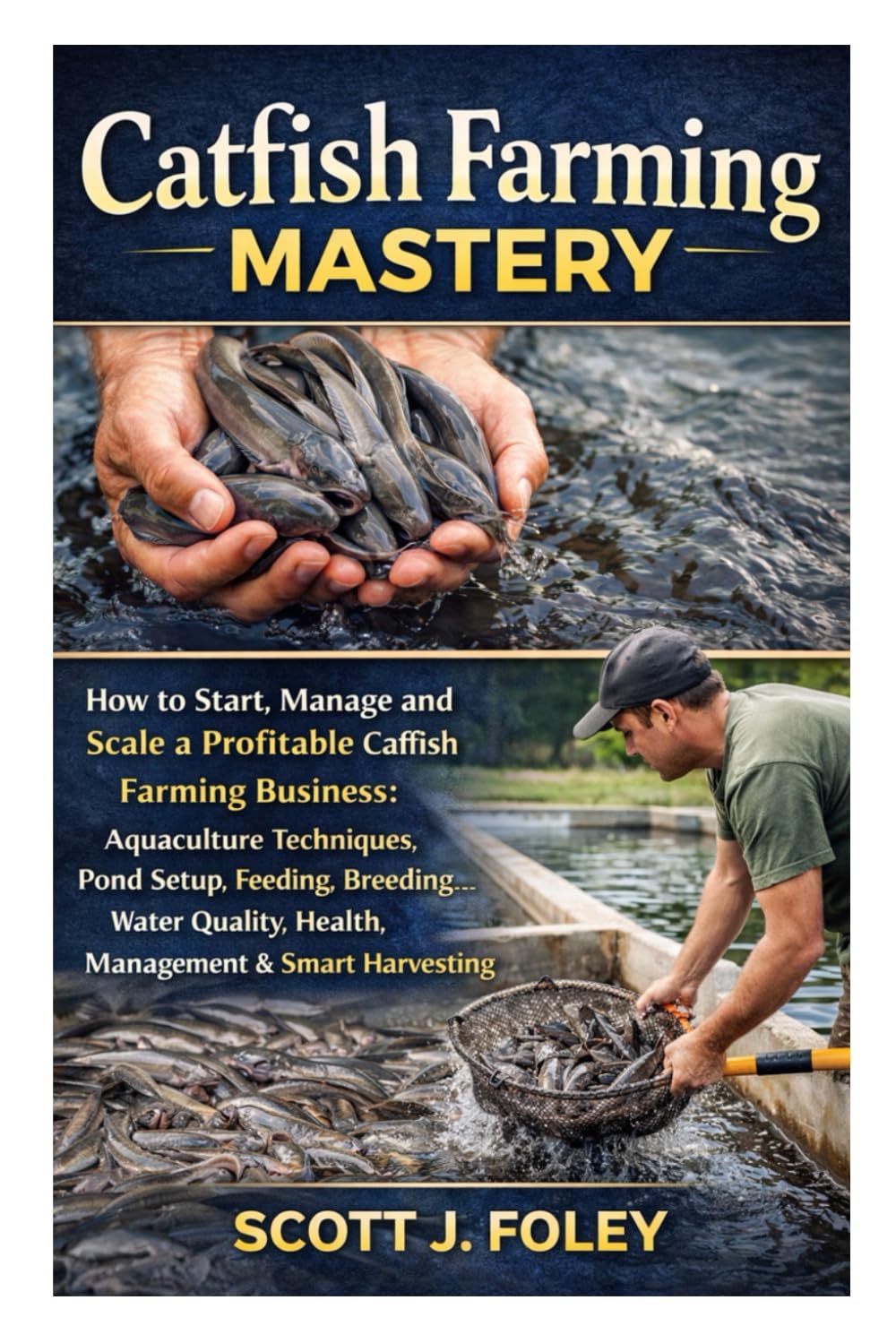Catfish Farming Mastery: How to Start,Manage and Scale a Profitable Catfish Farming Business:Aquaculture Techniques, Pond Setup, Feeding, Breeding,Water Quality, Health Management & Smart Harvesting