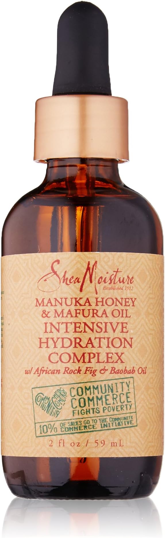 SheaMoisture Manuka Honey & Mafura Oil Intensive Hydration Complex for Dry Hair, 2 Oz by Shea Moisture