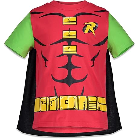 Justice League Batman Superman Robin Toddler Costume T-Shirt