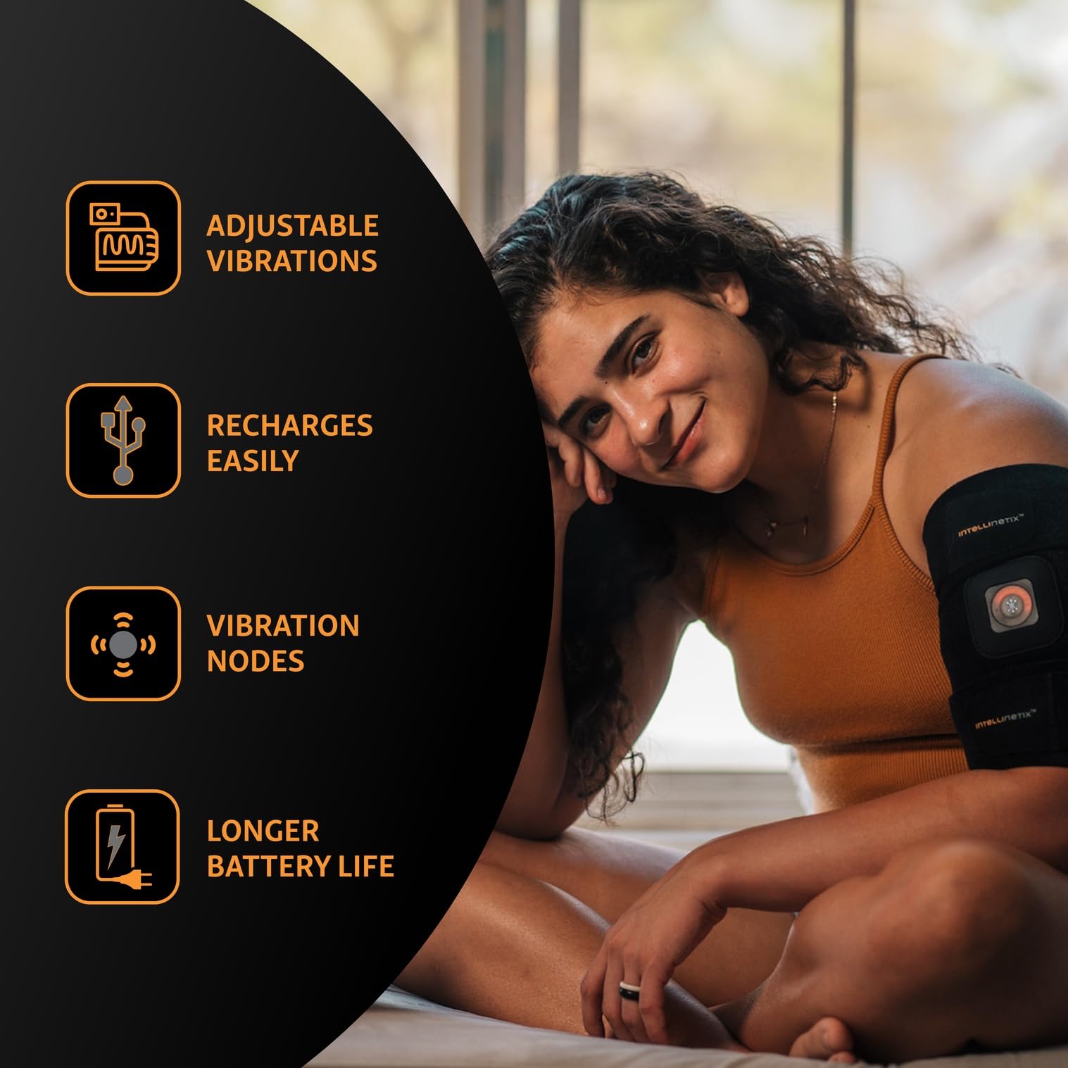 Amazon.com: Brownmed Intellinetix Heat & Vibration Therapy Wrap - Wearable Heating Pad with Massager for Muscle Pain Relief : Health & Household Amazon.com: Brownmed Intellinetix Heat & Vibration Therapy Wrap - Wearable Heating Pad with Massager for Muscle Pain Relief : Health & Household