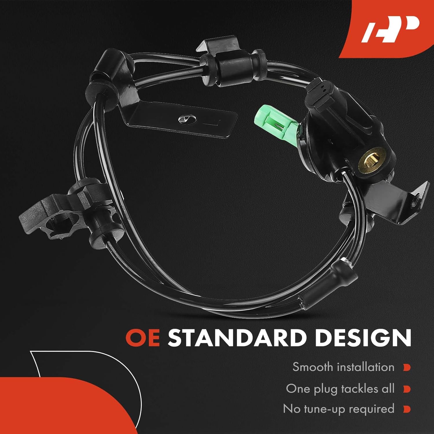 A-Premium Rear Left ABS Wheel Speed Sensor - Compatible with Ford & Mercury Models - Escape 2009-2012, Mariner 2009-2011 - Rear Driver Side, Replaces 9L8Z2C191A, 9L842C216AD