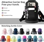 DYSANKY 2L Insulated Water Bottle 64 oz - Multiple Insulation Vacuum Sealed - Portable Sports Half Gallon Metal Water Jug for Outdoor Adventure, Gym, and Daily Use - Leak Proof & Non-BPA 2 Liter