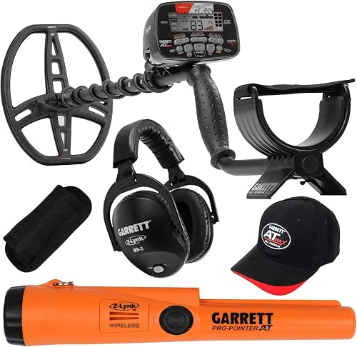 Garrett AT MAX Metal Detector Bundle with Z-Lynk Wireless