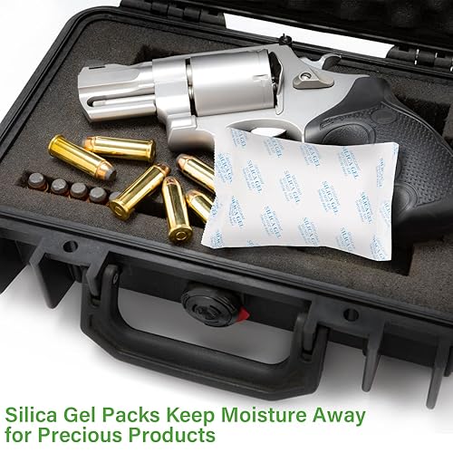 Miniatura 5 de SmKitGod Paquetes de gel de sílice de 0.07 oz (500 unidades) de grado alimenticio, paquetes de gel de sílice desecante para almacenamiento, paquetes