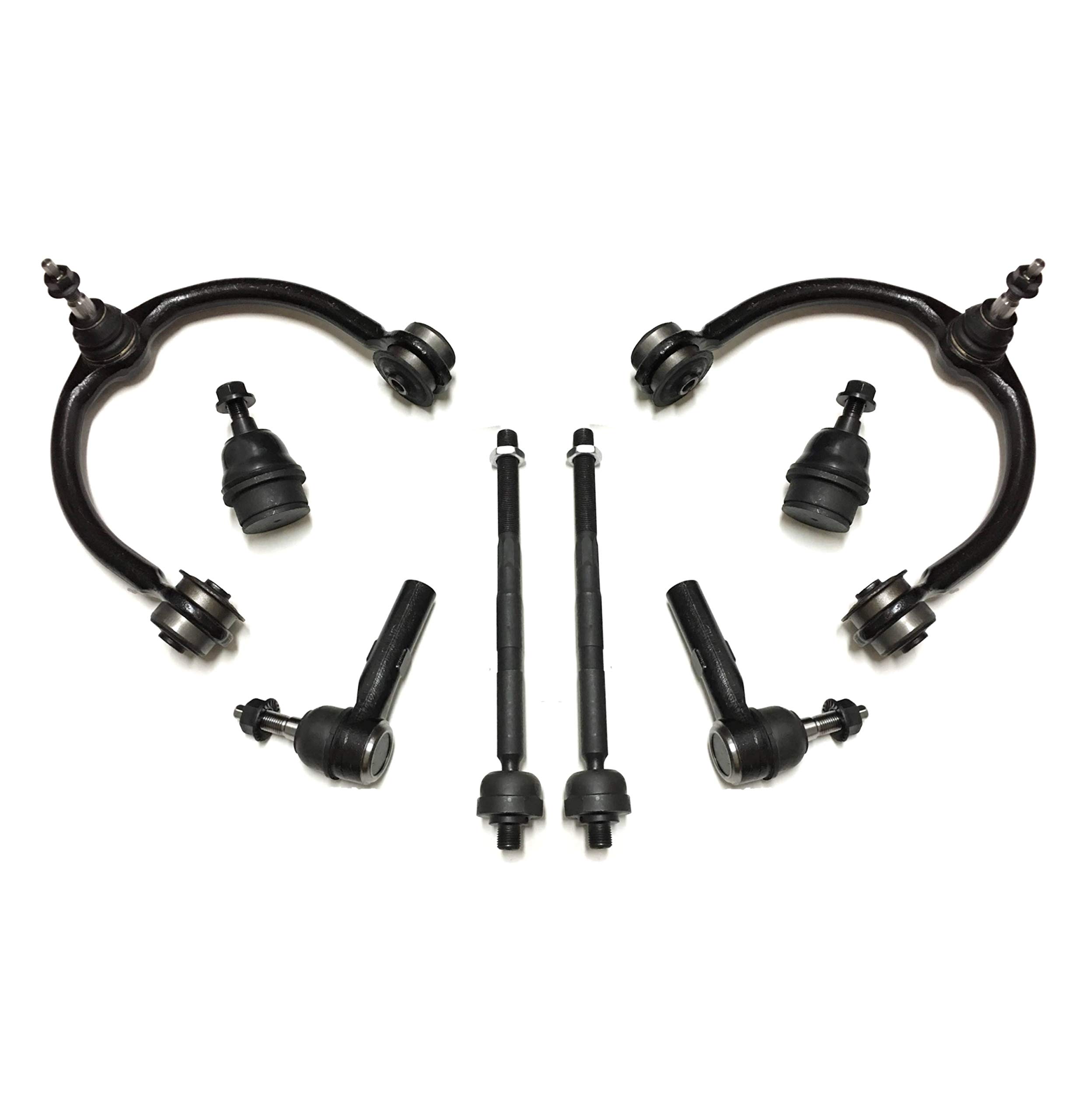 Jeep Commander & Grand Cherokee - Kit De Biellettes De Direction Intérieure/Extérieure + Soufflets (6 Pièces) | Compatible 2005-2010