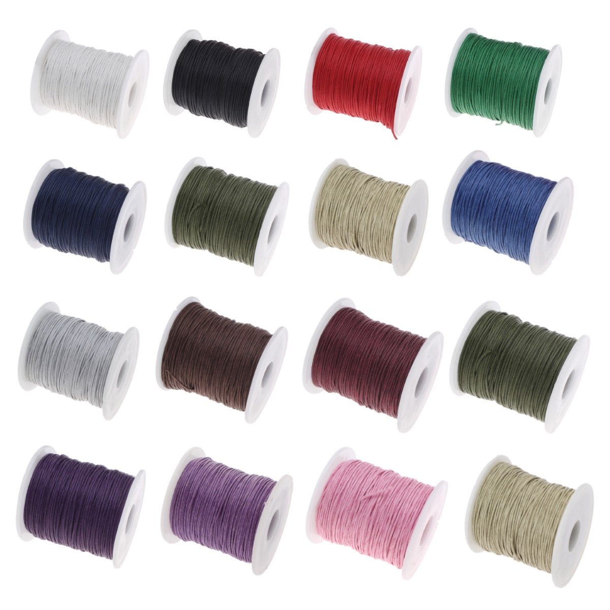 Gewachste Baumwollschnur 1mm Gewachste Baumwollschnur Für