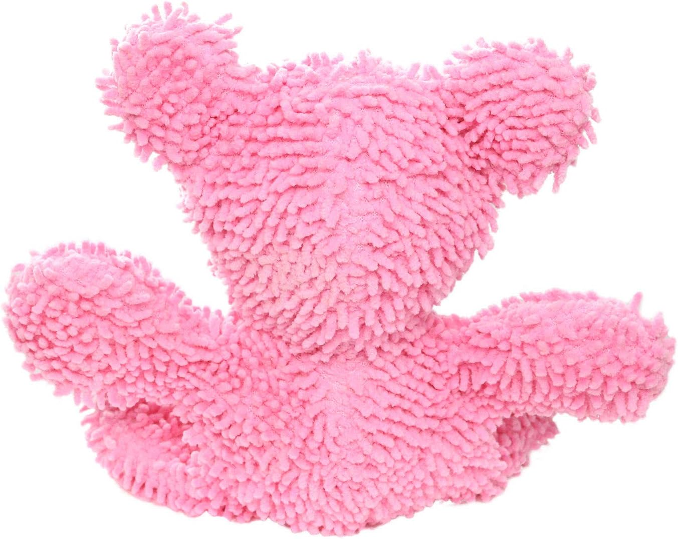 MIGHTY- Microfiber Ball - Farm – Made with Squeaker Balls and Minimal Stuffing. Strong & Tough. Interactive Play. Machine Washable & Floats (Pig, Medium 2 Pack)
