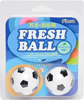 Finoa(フィノア) 芳香消臭剤 フレッシュボール サッカーボール ミントの香り 5020