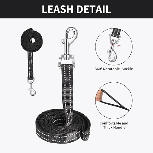 Vista 13 de AMTOR - Arnés para perro con correa, arnés reflectante, ajustable y sin tirones para cachorros con chaleco acolchado para perros y gatos Beige