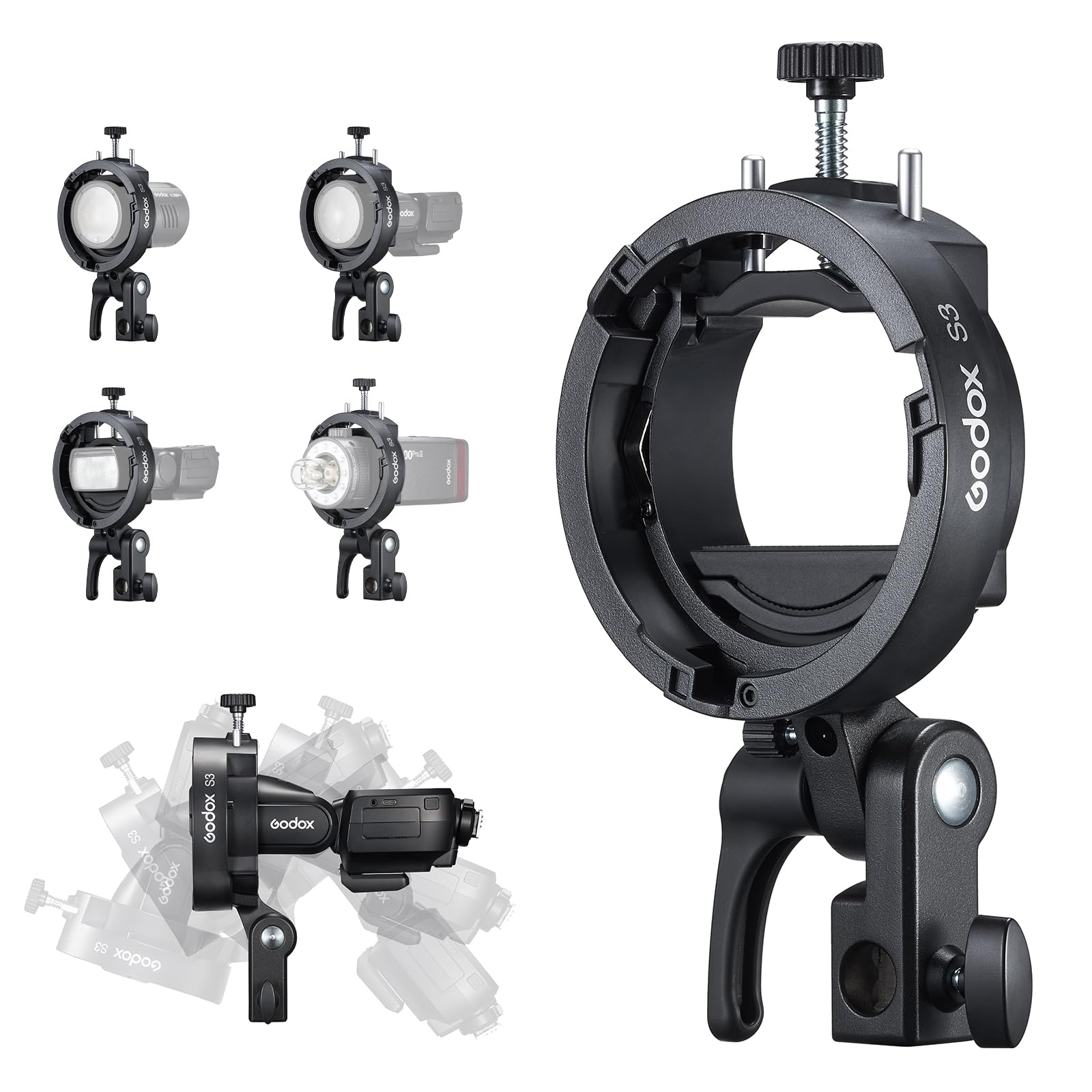 Godox Support S3 Speedlite de type S pour flash