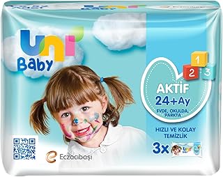 Uni Baby Aktif Simple Clean 3x52'li Islak Mendil
