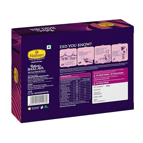 Miniatura 4 de Haldiram's Dulces surtidos de Baklava de Nagpur