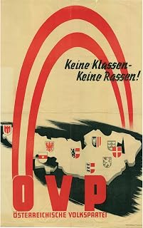ArtDirect No classes – No races – ÖVP (1945) Unframed Art Print Giclee Poster by Anonymous - Ready for Framing with Customization Sizes 6x10, 9x14, 13x20, 23x36, 30x48 and 38x60 inches