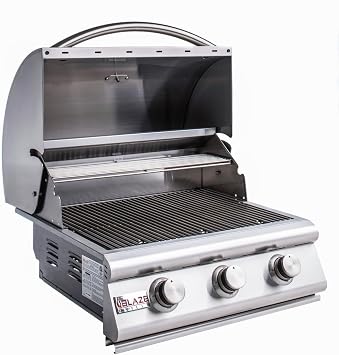 Blaze Prelude LBM 3-Piece 32-Inch Propane Outdoor Kitchen Package - BLZ-4LBM-LP-3PC-SC