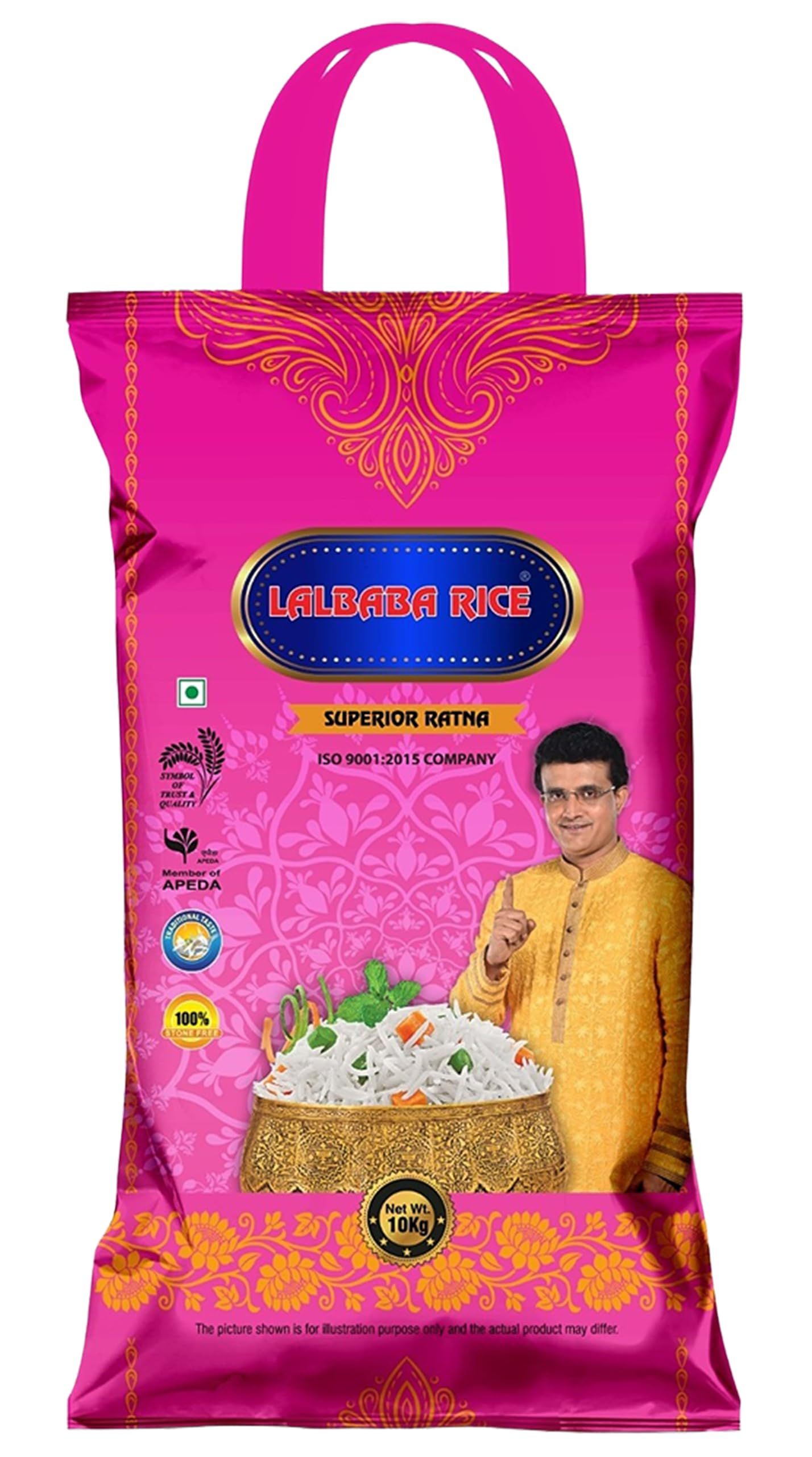 LALBABA RICE Superior Ratna Rice 10 Kg - Fluffy, Superior-Quality And Ideal For All Your Daily Indian Dishes - Crafted For Everyday Culinary Excellence (B0C8DBM2D1) Amazon Price History, Amazon Price Tracker