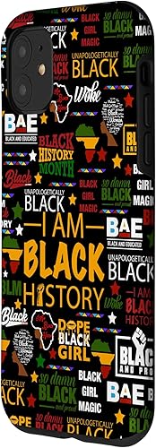 Miniatura 2 de Funda para iPhone 11 I am Black History Month Black Girls are Magic