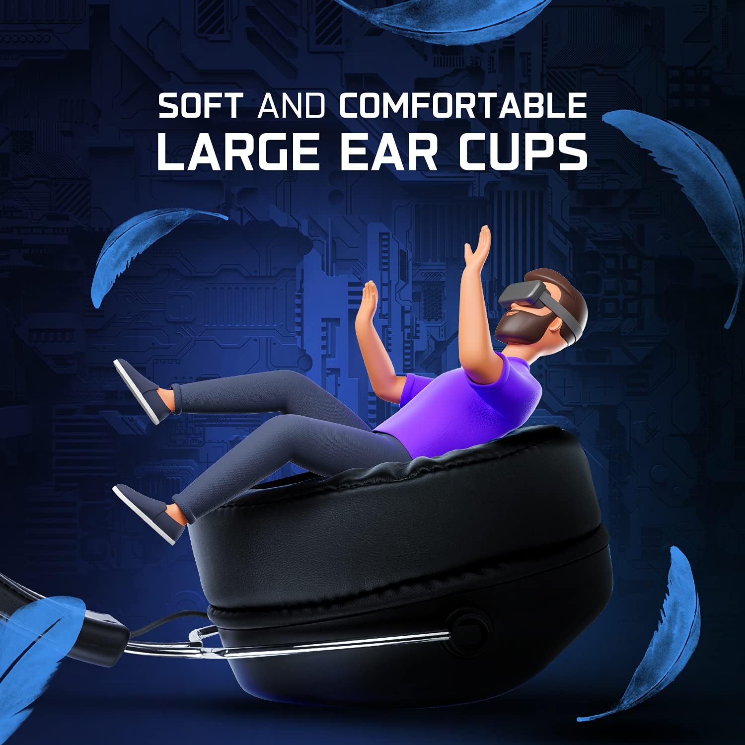 B700M Virtual 7.1 Surround Sound Card & 3.5mm RGB Gaming Headset with Adjustable Noise Cancelling Mic & Multi Compatibility PS4, PC, Xbox one, Nintendo Switch, Tablet, Mobile