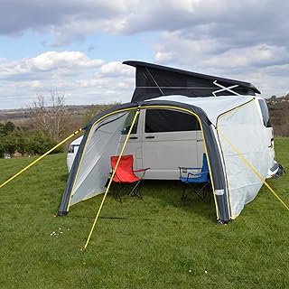Maypole 2x Side Panel Walls For Stratford Inflatable Sun Canopy for Campervans Awning Channel Height 210 Cm