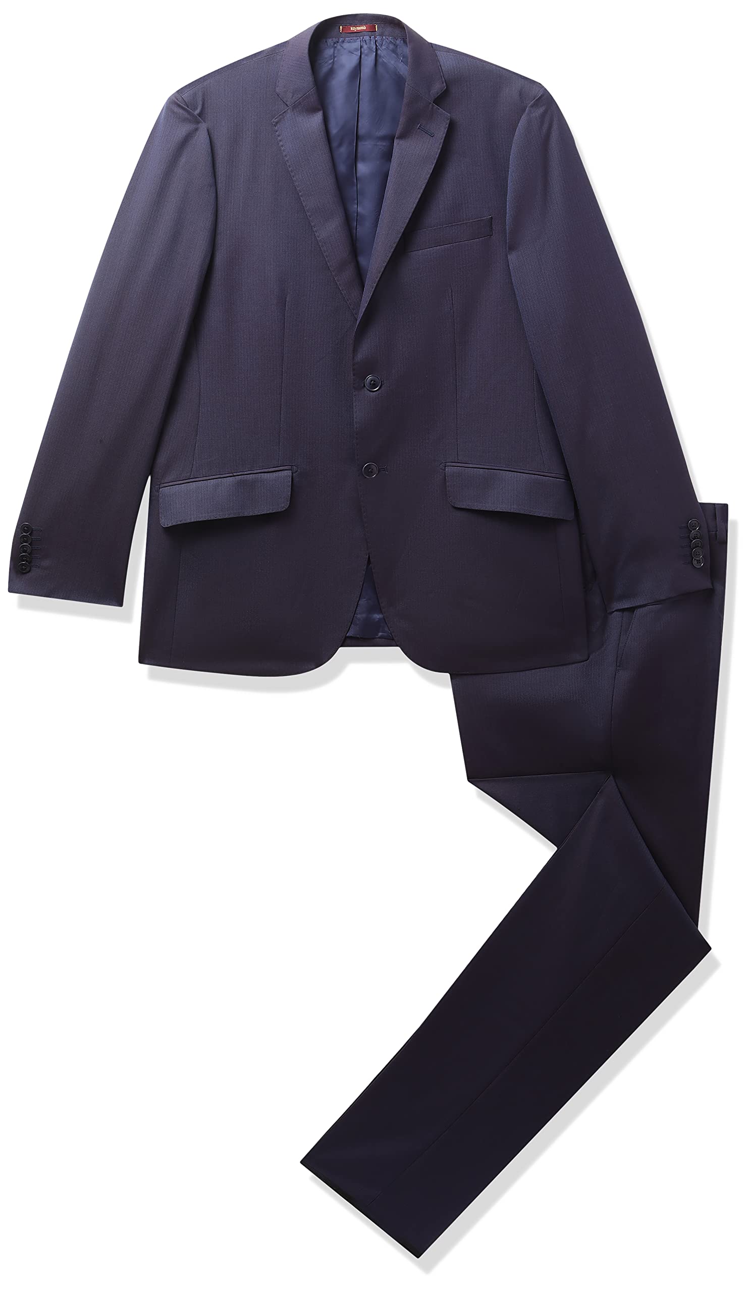 raymond Wool Blend Men's Full Sleeve Contemporary FIT Dark Violet Formal Suit-picture-20