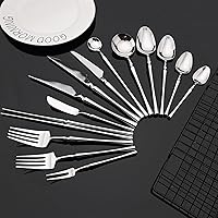 Vista 8 de JASHII Cuchillo de mantequilla de acero inoxidable 304, juego de 4, esparcidor de mantequilla, para untar, queso y condimentos, pulido con espejo