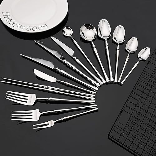 Miniatura 8 de JASHII Cuchillo de mantequilla de acero inoxidable 304, juego de 4, esparcidor de mantequilla, para untar, queso y condimentos, pulido con espejo,