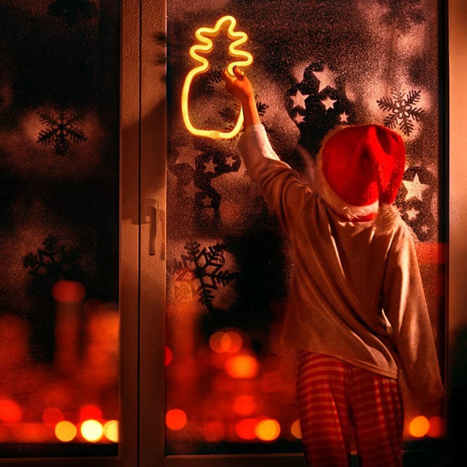 Cuque Néons à LED Enseignes Au Néon à LED En Forme De Lèvre Avec