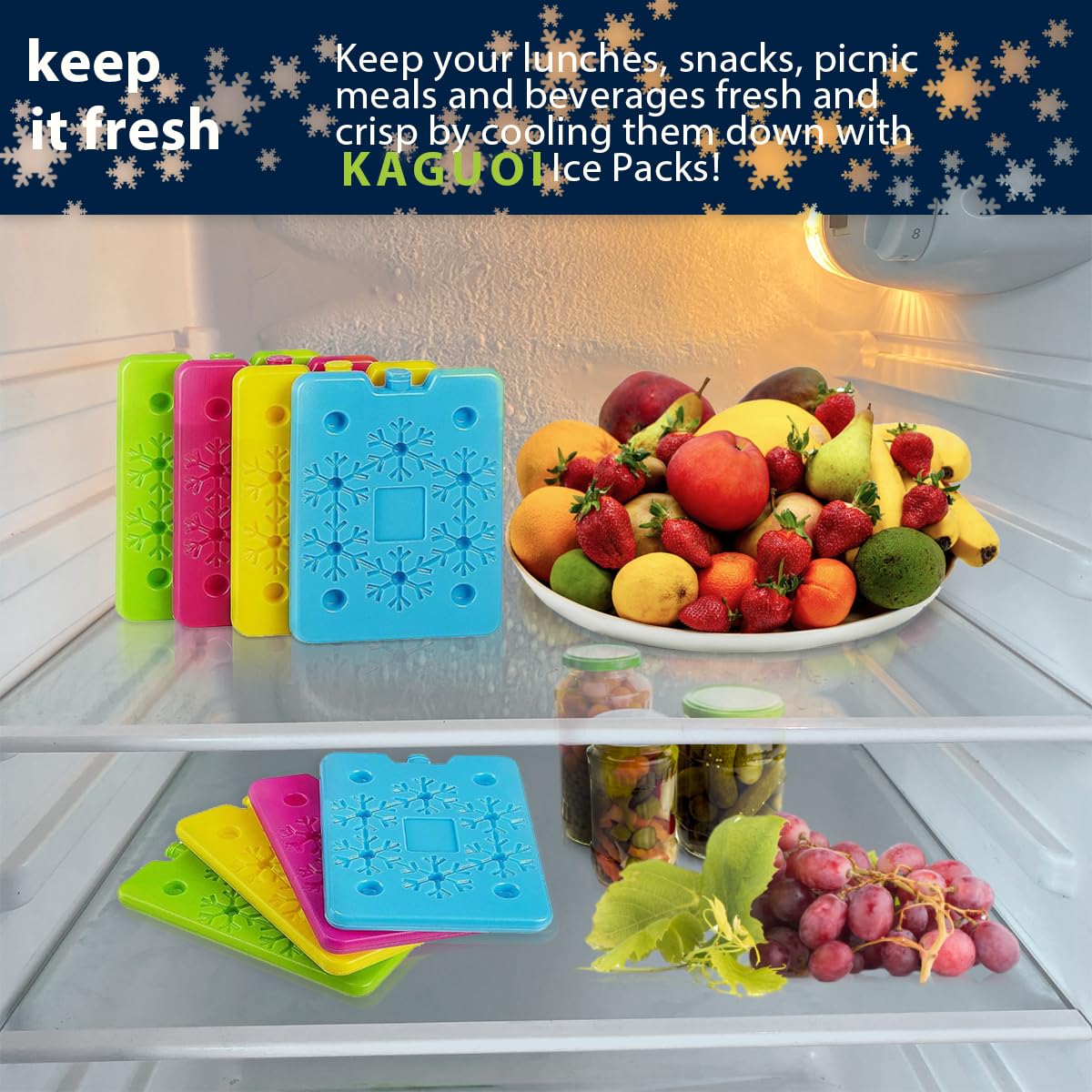 8 Mattonelle Refrigeranti Mini - 7,5x7,5 Cm, Per Borse Frigo E Latte Materno - Foto 9
