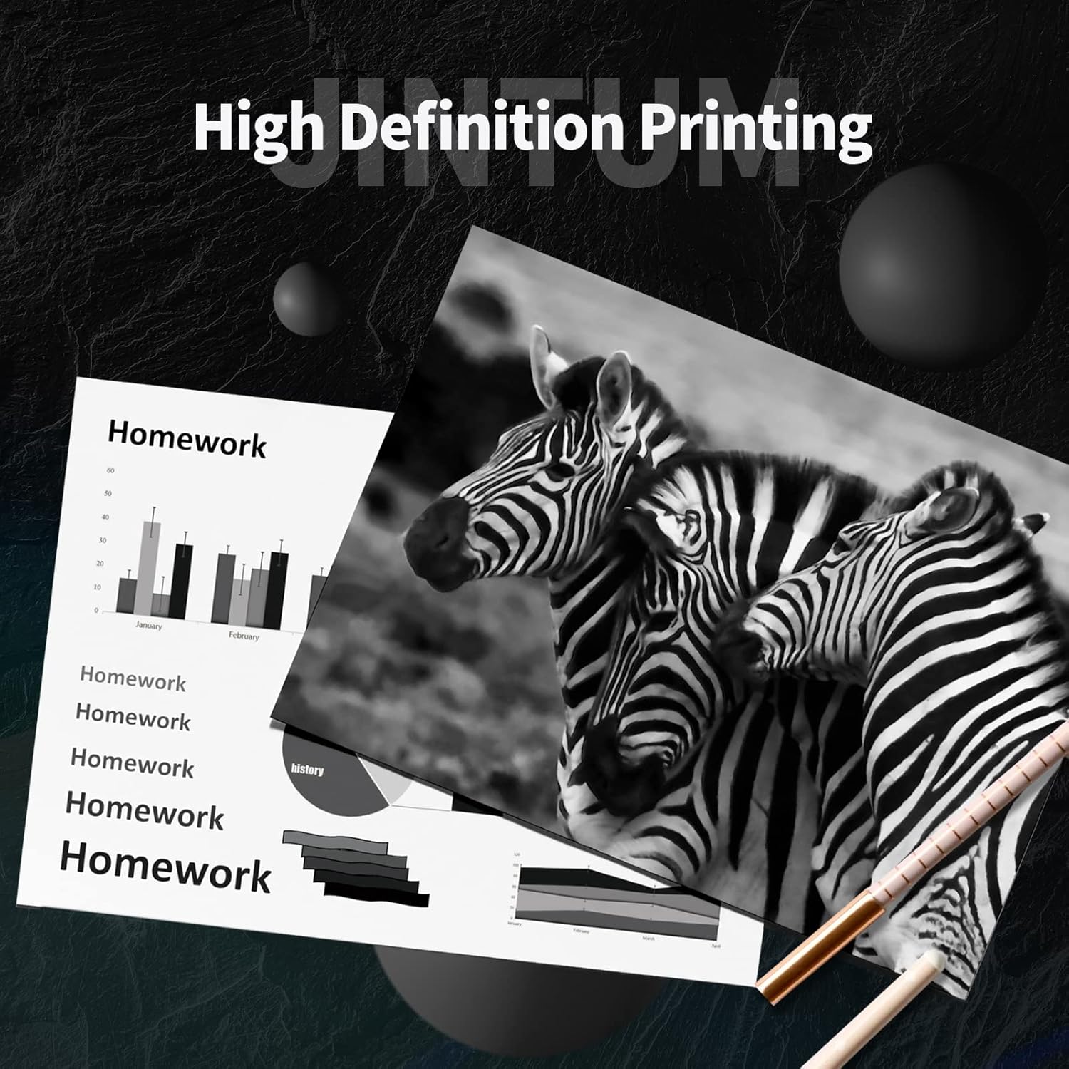 JINTUM PB-211 Compatible Toner Cartridge Replacement for Pantum PB-211 PB-211EV for P2502W M6552NW M6600NW P2500W M6602NW M6550NW Printer ( 4 Pack )