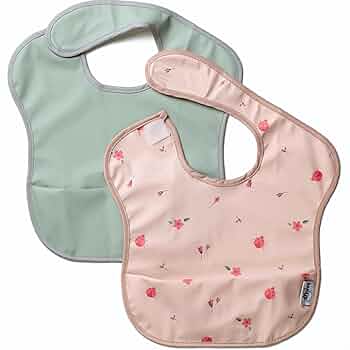 Bavaglini Impermeabili Per Bambini - 2 Pezzi, Con Tasca, Per Svezzamento 2-4 Anni - Foto 6