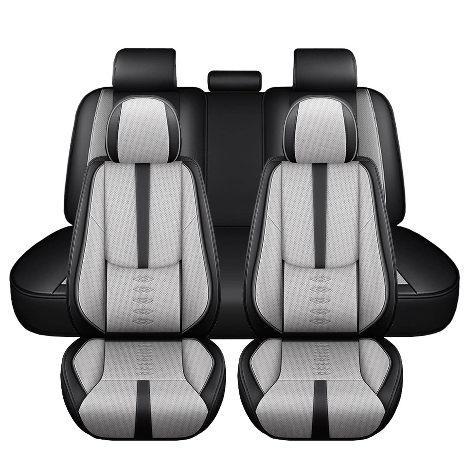 Cscevt Leather Seat Covers for Mazda CX-9 2007-2023,Premium Car Seat Covers Full Set,Waterproof Car Seat Protectors with Airbag,Comfort Interior Cover