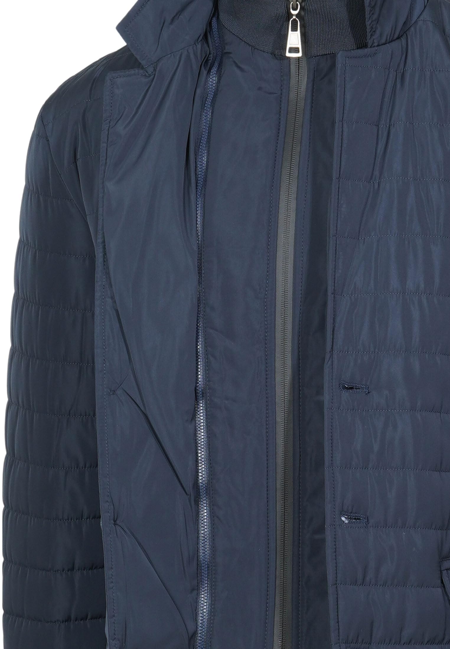 Ciabalù Giacca Uomo Invernale Trapuntata Elegante Giubbotto Imbottito Classico Slim Fit con Pettorina