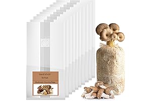 50 Pack Mushroom Growing Bags