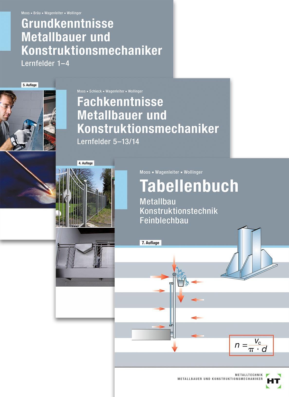Paketangebot Heavy Metal(l) 1: Metallbau Lernfelder 1-13 + Tabellenbuch