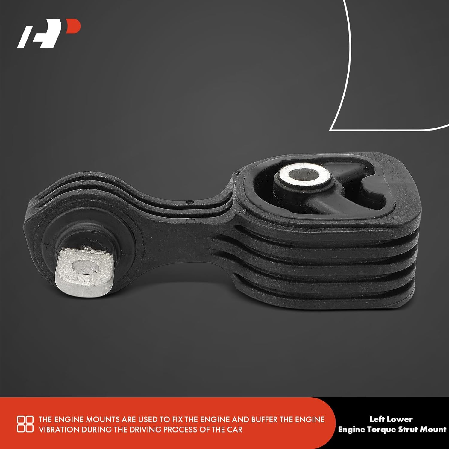 A-Premium Left Lower Side Torque Strut Mount Compatible with Honda CR-V CRV 2017-2022, 1.5L 2.4L