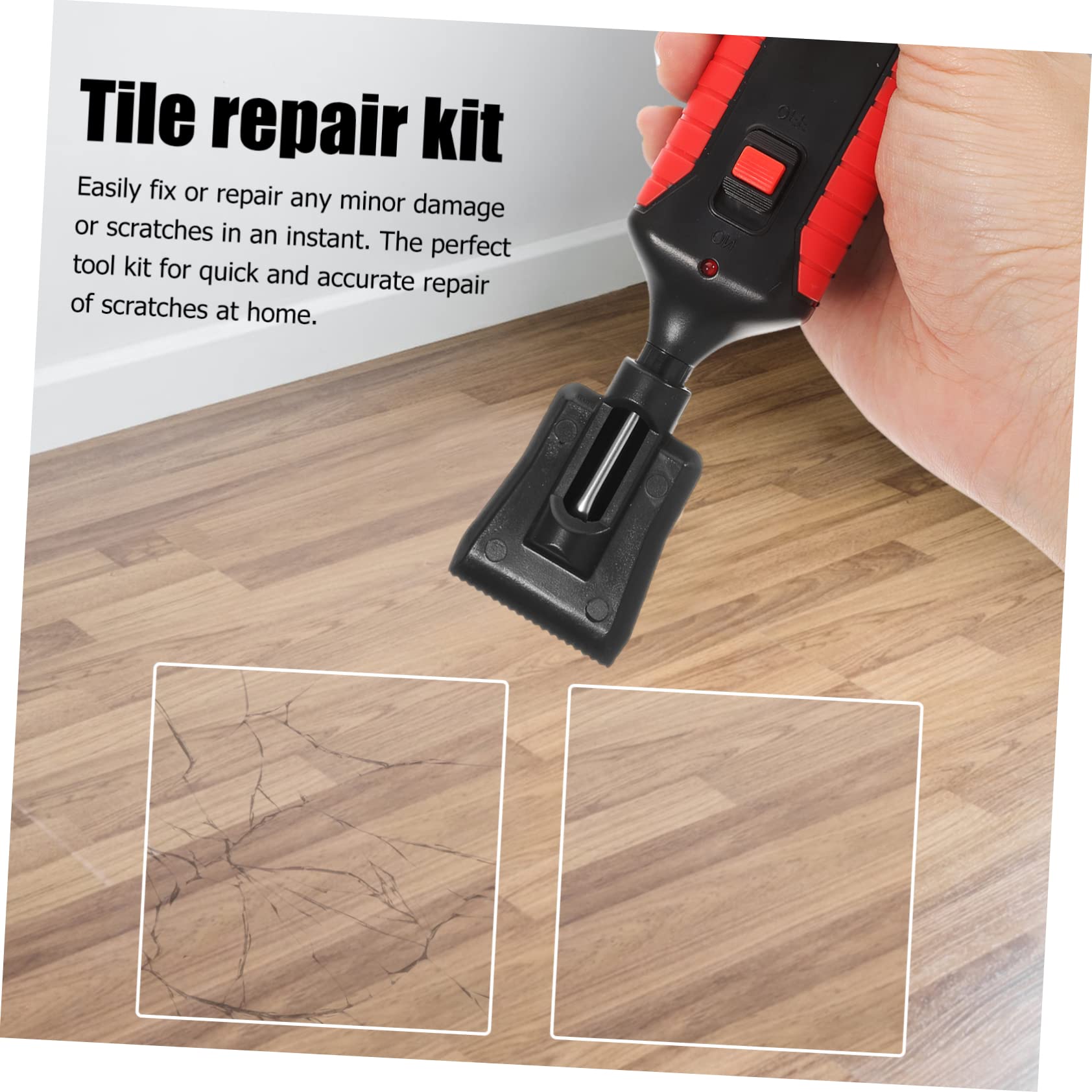 Kit Para Reparar Azulejos Reparación De Azulejos Bloque De Cera Esponja y Herramienta Para Reparar Grietas Fregaderos De Cerámica Kit De Pintura De Cerámica Herramientas