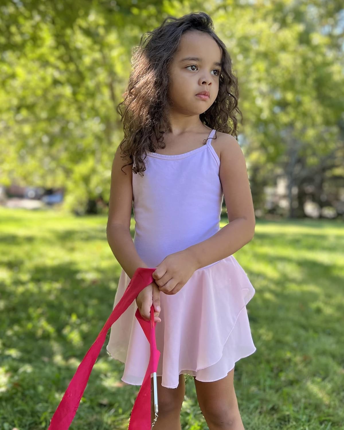 Stelle Toddler Ballet Leotards for Girls,Dance Leotard for Girls,Camisole Toddler Ballet Outfit for Studio Outdoor Daily Wear - Image 8